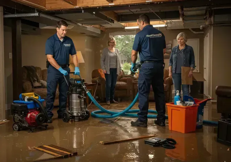 Basement Water Extraction and Removal Techniques process in Old Saybrook, CT